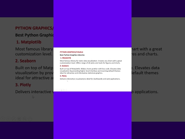 Data Visualization For Data Science Using Python