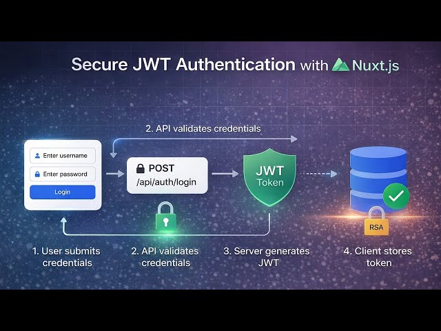 Nuxt 3 Backend Authentication: JWT, RSA & MySQL Tutorial