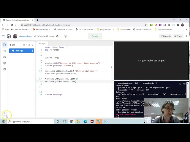 Python 16 tkinter random hexadecimal