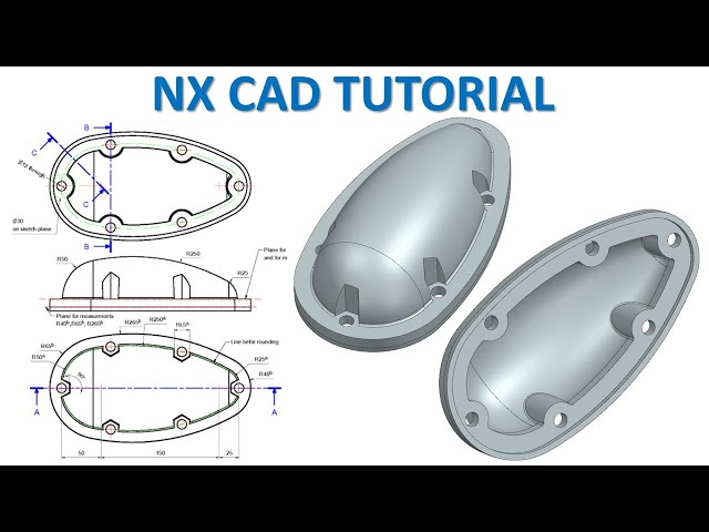 NX CAD Tutorial #105 | 3D Model Design Basic Beginners