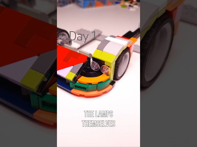 Day 1 of designing the Mazda 787B in LEGO #lego  #mocs  #prototype  #lemans