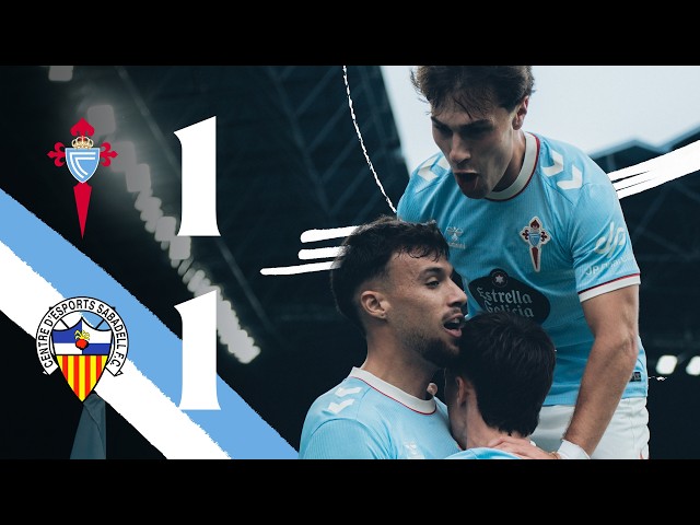 Celta Fortuna vs CE Sabadell (1-1) | Resumen y goles | LALIGA Hypermotion