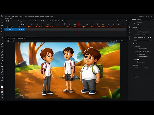 How to Make Cartoon Videos for YouTube FREE | 2D Animation Course
