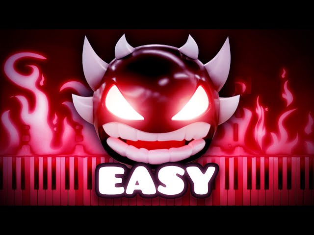 GRIEF - Geometry Dash | EASY Piano Tutorial