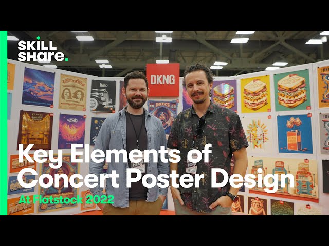 Exploring Concert Poster Design at Flatstock