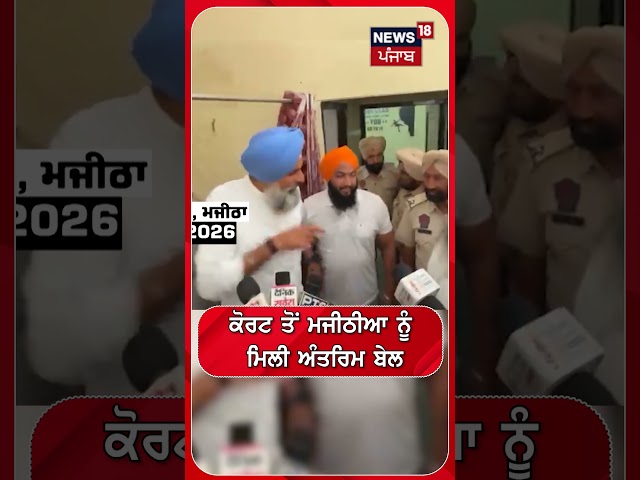 ਕੋਰਟ ਤੋਂ ਮਜੀਠੀਆ ਨੂੰ ਮਿਲੀ ਅੰਤਰਿਮ ਬੇਲ  | Shorts | N18S