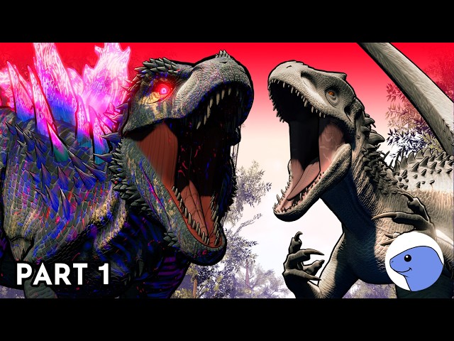 Indominus Rex vs Mortem Rex | Animation (Part 1)