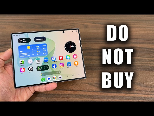 Do Not Buy The Samsung GALAXY Z FOLD 8 Before Watching This