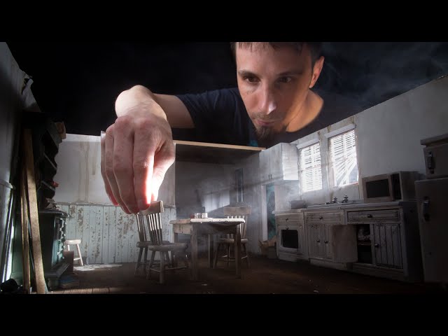 Making an Abandoned Miniature Diorama to Film Cinematically | Resident Evil 7