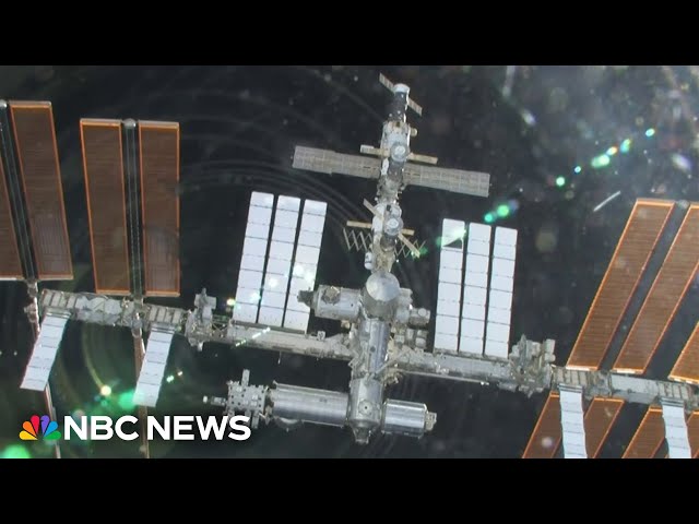 Astronauts back on board International Space Station after shelter in place order