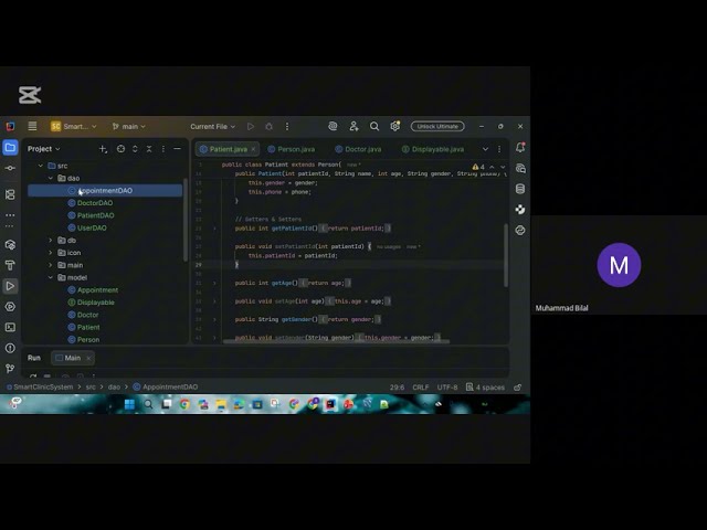 Smart Clinic Management System in Java (OOP Project | Java Swing + MySQL | Full Demo & Explanation)