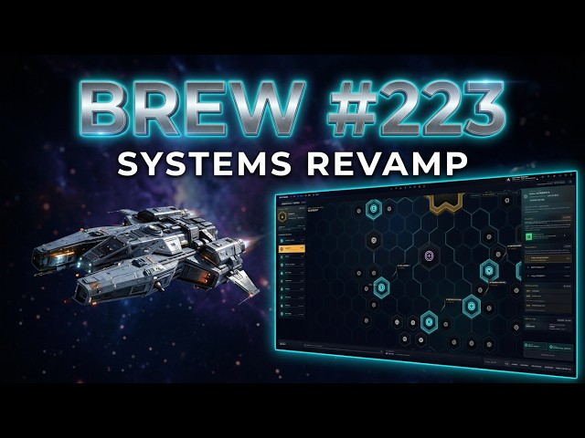 🔊 Star Atlas Brew #223 - Phase 3 Game Design, XP Curve and the DAO Dashboard!