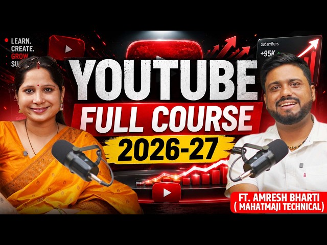 YouTube-Insta Organic Growth Masterclass✅| SEO, AI Tools, Algorithm & Monetization Decoded