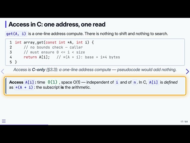 2.5 Access & Update — Data Structures in C