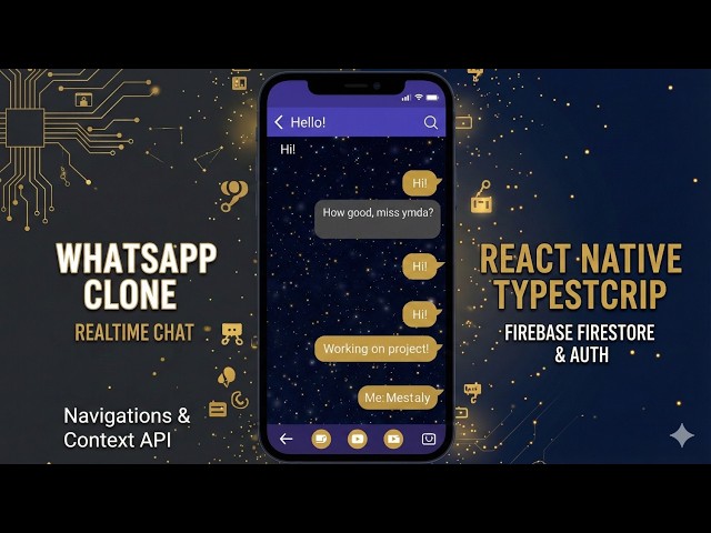 2. Bottom tabs | Vector Icons | WhatsApp Clone | React Native | TypeScript