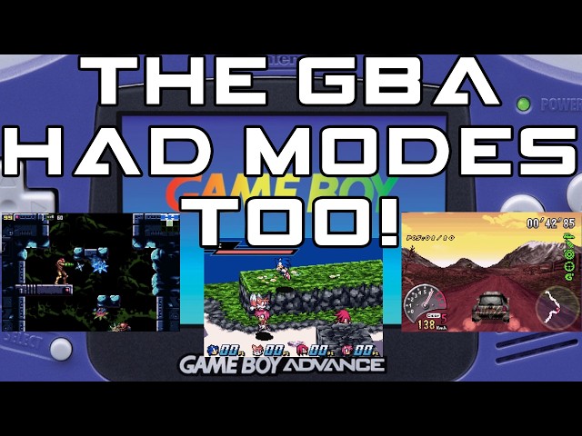 How the Game Boy Advance's graphics modes made it so advanced | White_Pointer Gaming