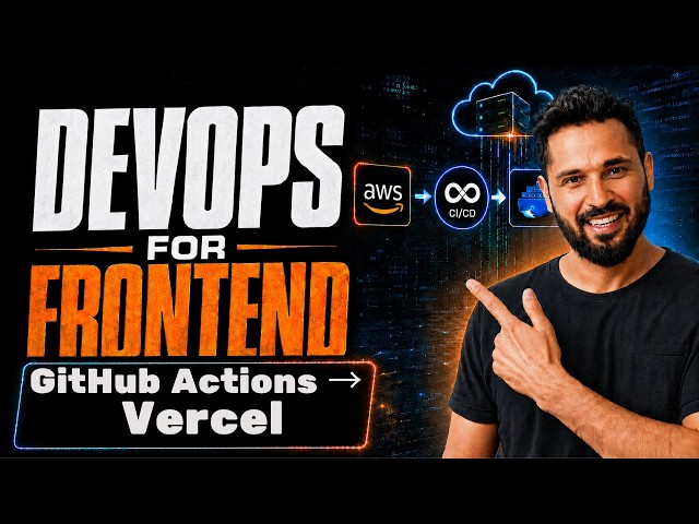 DevOps for Frontend Developers #20 Deploy React Build to Vercel with GitHub Actions