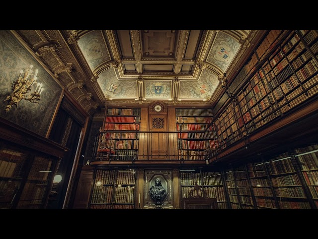 romanticizing studying and reading in a library | dark academia playlist