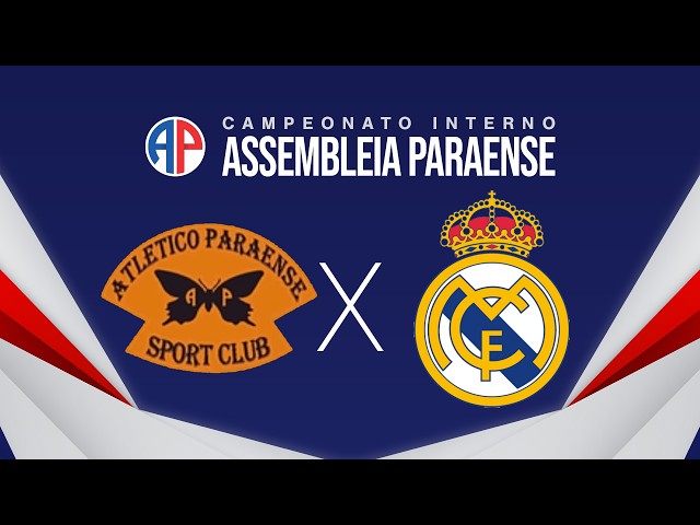 🔵#aovivo | ATL. PARAENSE X REAL MADRID ⚽ | Assembléia Paraense 2026 - S. MASTER