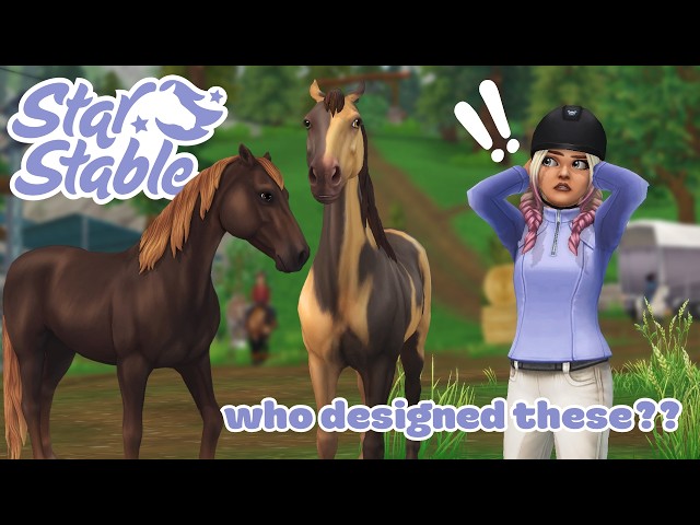 i can't believe SSO made these horses 🤢 Star Stable Online