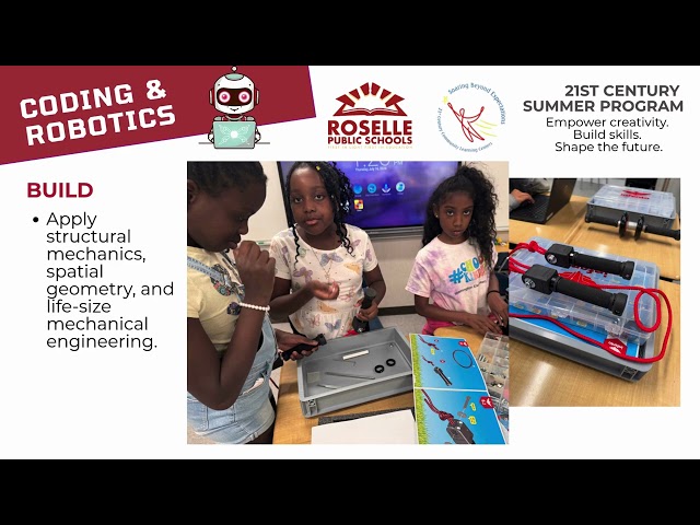 Roselle 21st Century Video Coding and Robotics