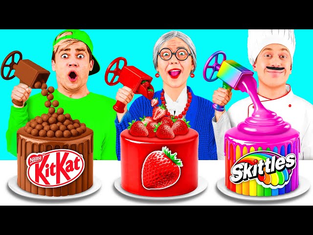 Me vs Grandma Cooking Challenge | Amazing Culinary Recipes by PaRaRa Challenge