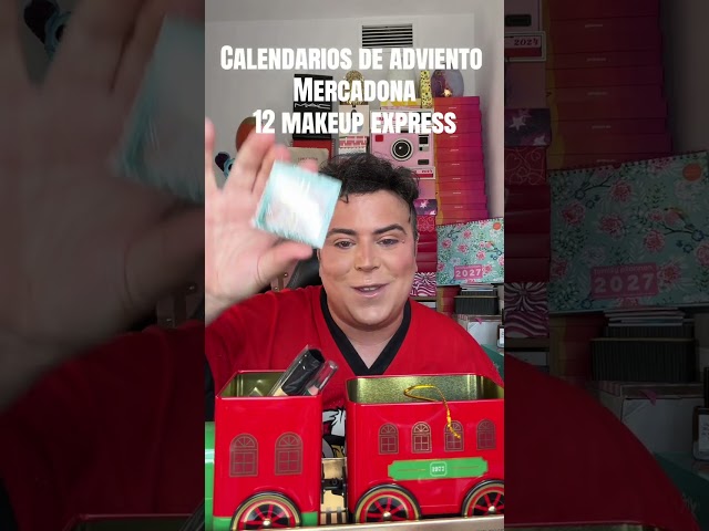 New at Mercadona: Advent calendar 12 makeup express