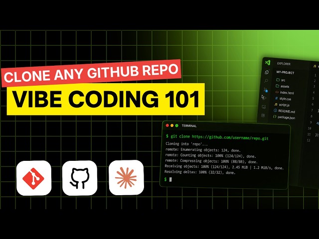 How to Clone a GitHub Repo as a Vibe Coder (Crash Course)