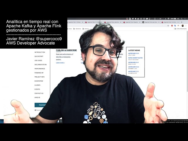 Analítica en tiempo real usando Apache Kafka y Apache Flink gestionados por AWS