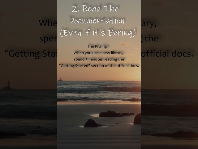 5 tips I wish I knew earlier in coding