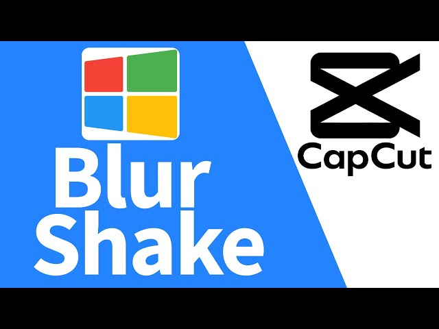 Directional blur shake with zoom transition in Capcut using desktop