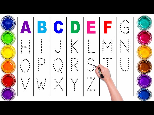 Alphabet | abcd video | a for apple b for ball | abc song | 123 Counting | Counting for kids | Nu...
