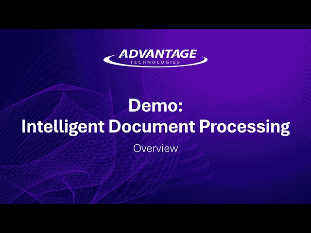 Demo: Intelligent Document Processing