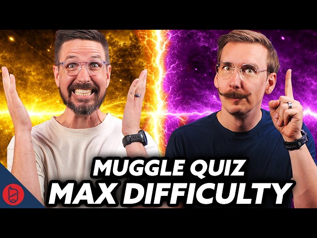 J vs Ben: INSANE Harry Potter Muggle Quiz
