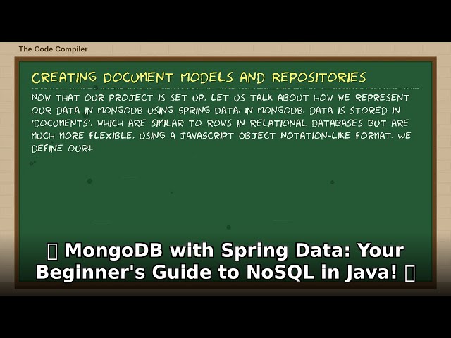 Master MongoDB with Spring Data in Java! 🚀 Beginner's NoSQL Guide for Developers 💻