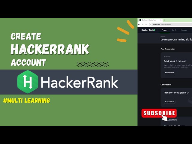 How to Create a HackerRank Account | Step-by-Step Guide