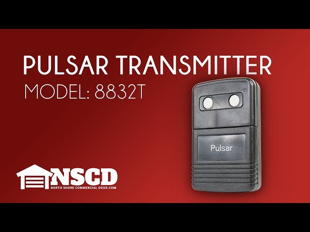 Pulsar 8832T Gate and Garage Door Opener Remote Transmitter 318Mhz
