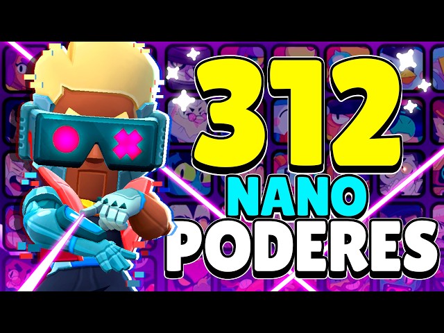 I TESTED 312 NANO POWERS for 104 BRAWLERS in BRAWL STARS! 🤯