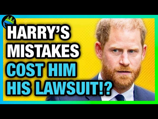 Prince Harry's MISTAKES IN COURT Just COST HIM LAWSUIT AGAINST DAILY MAIL!?