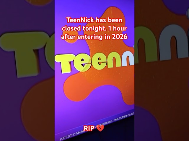 TeenNick died too after the closure of MTV channels #TeenNick #nickelodeon #paramount #shutdown #rip