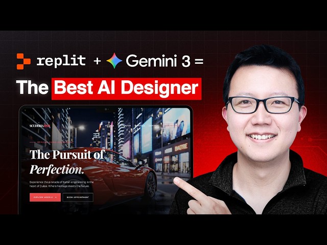 Full Tutorial: Build 10 Beautiful Websites in 12 Minutes with Replit and Gemini 3