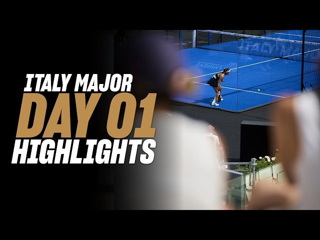 BNL Italy Premier Padel Major 🇮🇹🎾: Day 1 - Women's Highlights