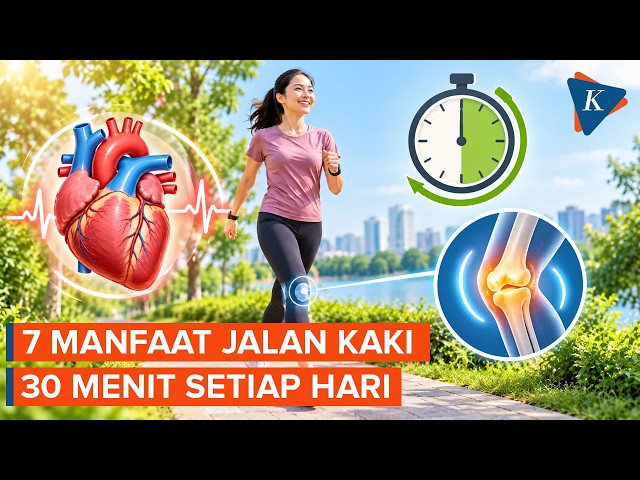 7 Manfaat Jalan Kaki 30 Menit Setiap Hari