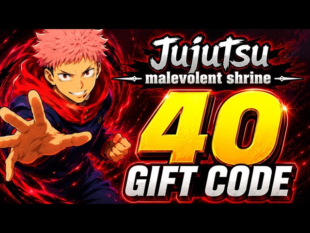 Jujutsu Malevolent Shrine | 40 Gift Code 2026 | Jujutsu Malevolent Shrine Gameplay 🔥 how to redeem!