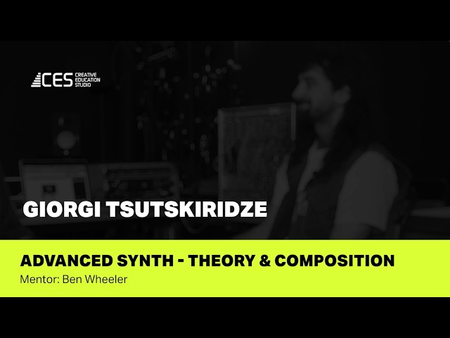 Giorgi Tsutskiridze [portfolio viewing] Modular Synth: Theory & Composition with Ben Wheeler