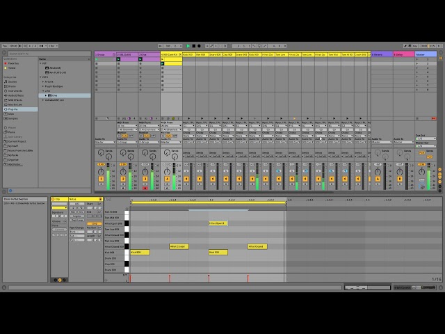 Ableton Live | Melodic Techno Sketch | Workflow |