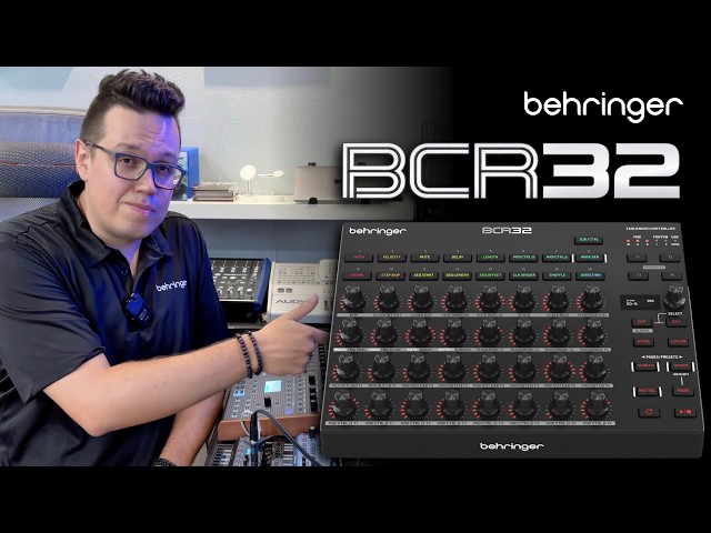 The Absolute Sequencer Powerhouse. Introducing Behringer BCR32