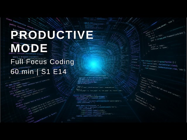 1-Hour Code With Me 💻 Deep Focus (No Talking)