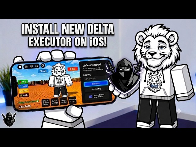 Install Delta Executor Mobile FIXED NEW Update [V2.733] Roblox on iOS!