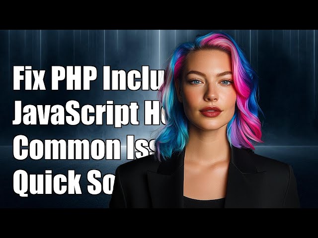 How to Fix PHP Include in JavaScript Issues: Common Solutions Explained
